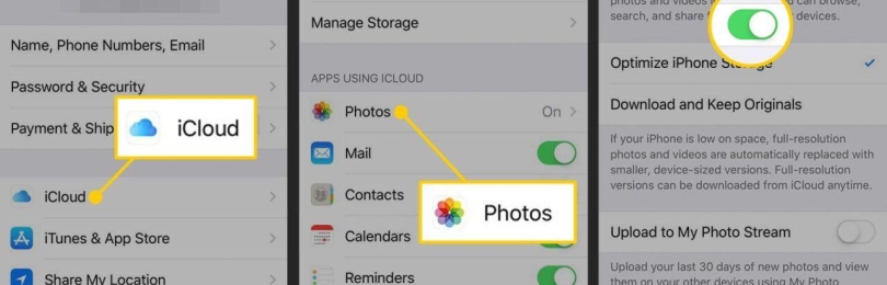 Как выгрузить фото из icloud в галерею